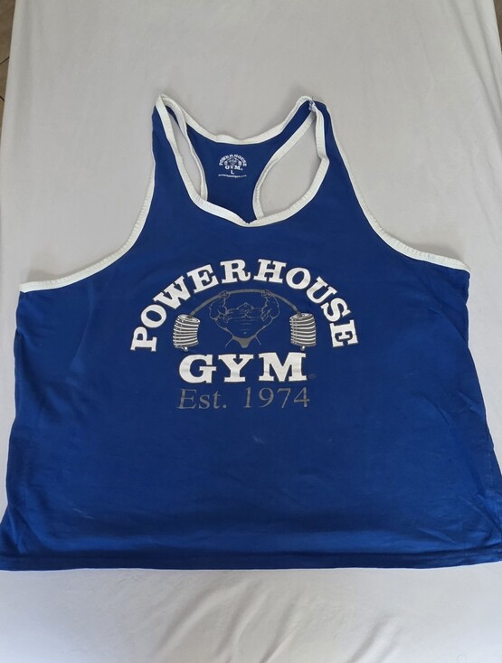 power  house gym Other - Men's POWER HOUSE GYM  Blue Racerback Swim Top